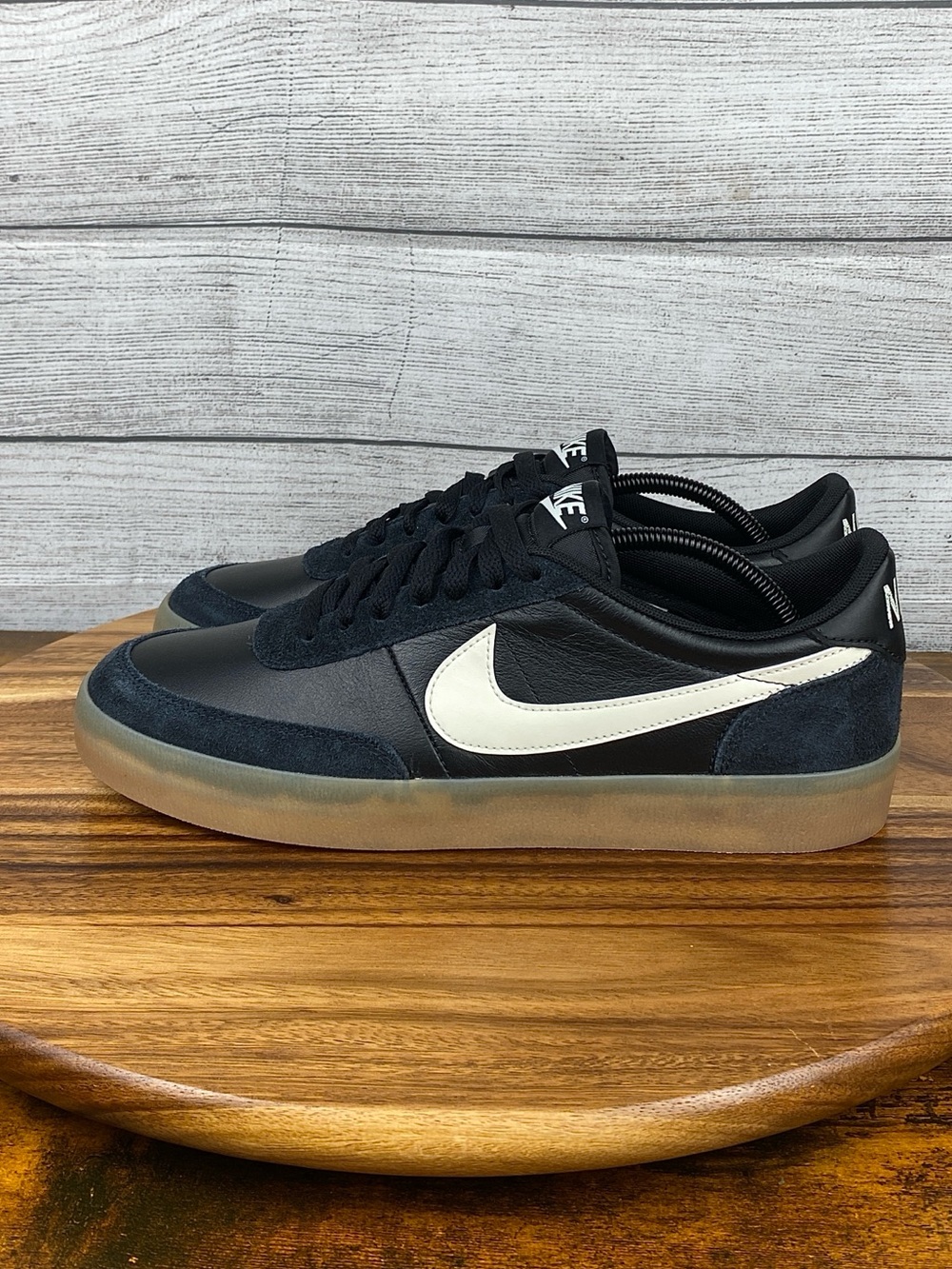 Nike Killshot 2 Black Leather Sail Gum Shoes 432997-070 Men’s Sneaker Size 10.5